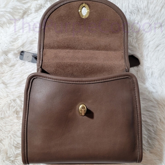 SOLD!!! Taupe Vintage Coach Regina Bag #9983 - Picture 6 of 10